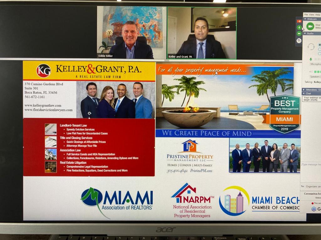 MAR/MIAMI BEACH CHAMBER OF COMMERCE EVICTION MORATORIUM WEBINAR